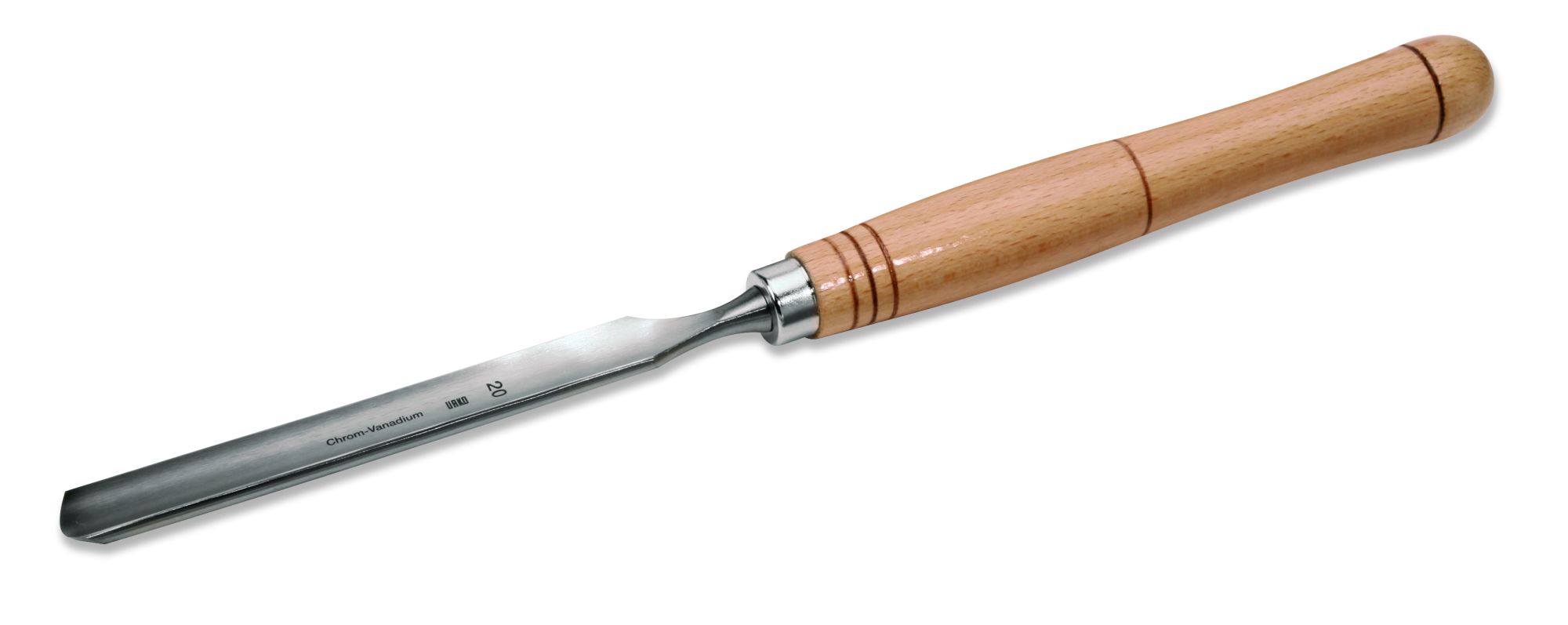 6112/6120 Gubia de Tornear Mango de Madera Urko